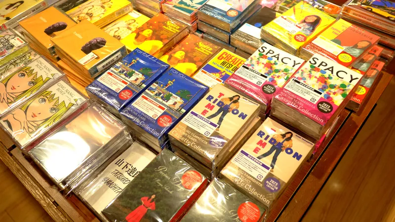 Cassette and vinyl shops